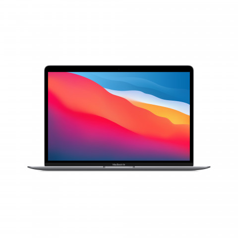 Apple MacBook Air 2021 M1 8-core CPU & 7-core GPU 13,3"WQXGA Retina IPS  8GB DDR4 SSD256 TB3 ALU macOS Big Sur - Space Gray - Galeria zdjęcie 2