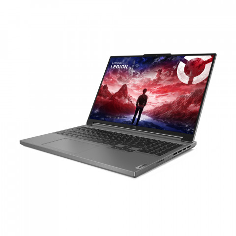 Lenovo Legion Slim 5 16AHP9 Ryzen 7 8845HS 16" WQXGA IPS 500nits AG 240Hz 16GB DDR5 5600 SSD512 GeForce RTX 4070 8GB NoOS Luna Grey - Galeria zdjęcie 3