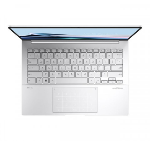 ASUS Zenbook 14 OLED UX3405MA-PP174W Ultra 5 Processor 125H 14.0" 3K 120z 400nits Glossy 16GB LPDDR5X SSD1TB Intel Arc Graphics WLAN+BT Cam 75WHrs Win11 Foggy Silver - Galeria zdjęcie 3
