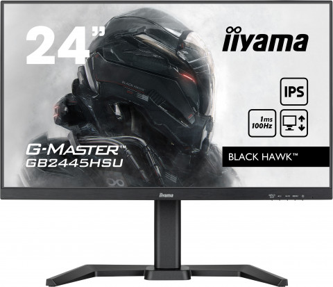 MONITOR IIYAMA LED 24" GB2445HSU-B1 - Galeria zdjęcie 1