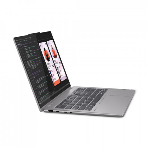 Lenovo Yoga 7 2-in-1 14AHP9 Ryzen 5 8640HS 14" WUXGA OLED 400nits Glossy 60Hz 16GB LPDDR5x-6400 SSD1TB Radeon 760M Graphics Win11Arctic Grey - Galeria zdjęcie 12