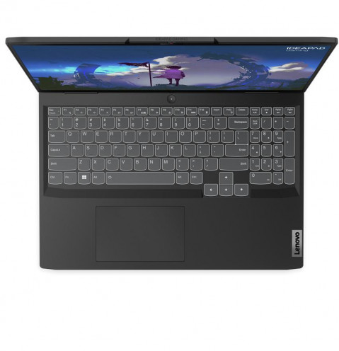 Lenovo IdeaPad Gaming 3 16IAH7 i5-12450H 16" WQXGA IPS 500nits AG 165Hz 16GB DDR4 3200 SSD512 GeForce RTX 3050 Ti 4GB NoOS Onyx Grey - Galeria zdjęcie 8