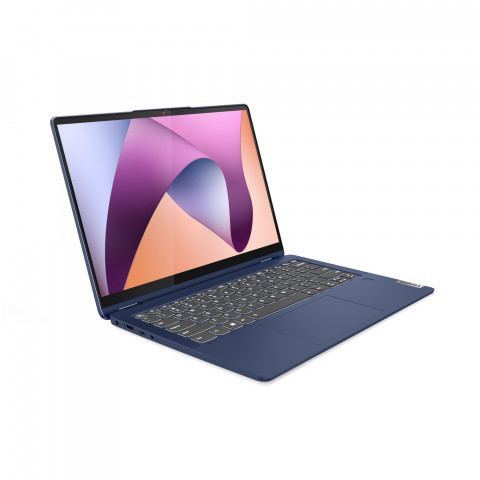 Lenovo Flex-5-14ABR8 Ryzen 7 7730U 14" WUXGA Touch 16GB DDR4 SSD512 BT BLKB FPR x360 Win11 Abyss Blue (REPACK) 2Y - Galeria zdjęcie 4
