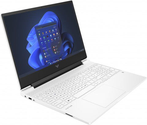 HP VICTUS 15-fb2694nw Ryzen 7 8845HS 15,6"FHD AG IPS 300nits 144Hz 16GB DDR5 SSD1TB RTX 4060 8GB Cam720p Win11 2Y Ceramic White - Galeria zdjęcie 5