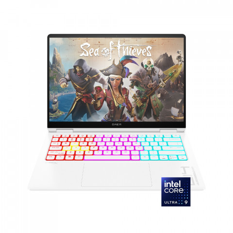 HP OMEN 14-fb0030nw Ultra 9 185H 14,0"2.8K OLED 400nits 120Hz 32GB DDR5 SSD1TB RTX 4070 8GB Cam1080p Win11 2Y Ceramic White - Galeria zdjęcie 16