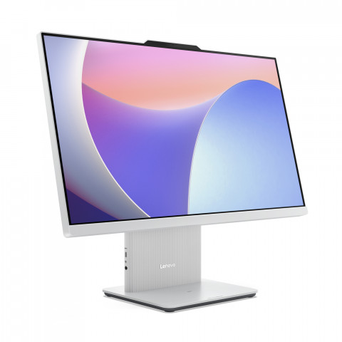 Lenovo IdeaCentre AIO 24IRH9 i3-1315U 23.8" FHD IPS AG 250nits 100Hz 16GB DDR5 5200 SSD512 Intel UHD Graphics Win11 Cloud Grey - Galeria zdjęcie 2