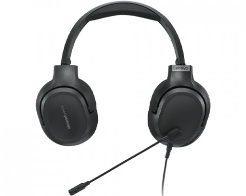 Słuchawki Lenovo IdeaPad Gaming H100 Headset Black - Galeria zdjęcie 6