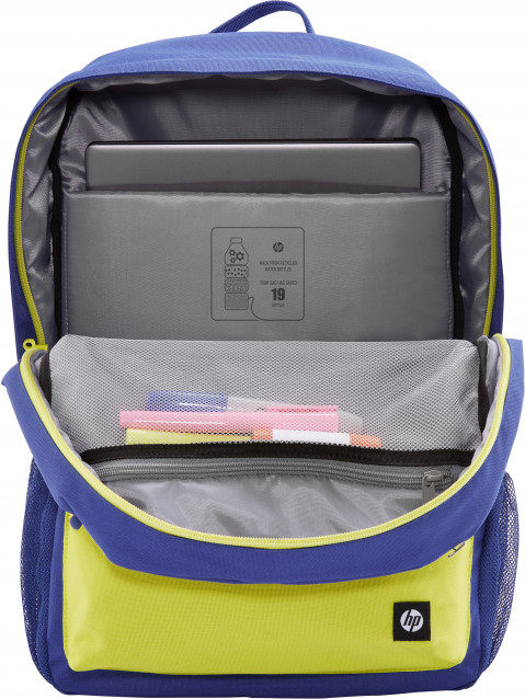 Plecak HP Campus do notebooka 15,6" niebiesko-żółty7J596AA - Galeria zdjęcie 7