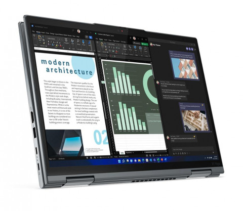 Lenovo ThinkPad X1 Yoga G7 i7-1260P 14" WUXGA IPS 500nits AG 16GB LPDDR5-5200 SSD512 Intel Iris Xe Graphics LTE W11Pro Storm Grey - Galeria zdjęcie 4