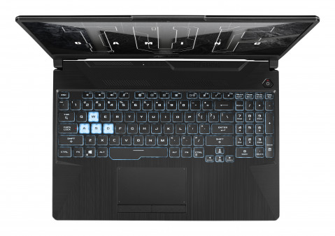 ASUS TUF Gaming A15 FA506NC-HN032W Ryzen 5 7535HS 15.6"FHD 144Hz Value IPS-level 250nits AG 16GB DDR5 5600 SSD1TB GeForce RTX 3050 4GB LAN WLAN+BT Cam 48WHrs Win11 Graphite Black - Galeria zdjęcie 4