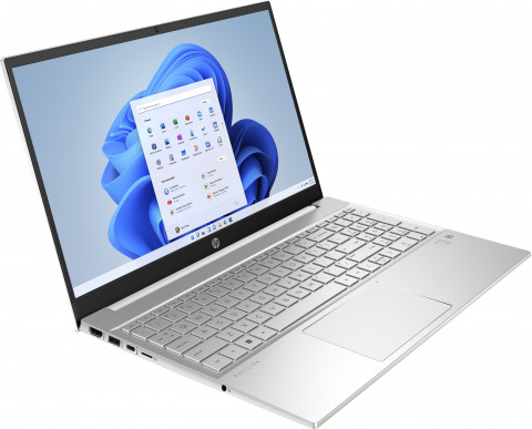 HP Pavilion 15-eh3164nw Ryzen 5 7530U 15.6"FHD AG slim 250nits 16GB DDR4 SSD512 Radeon Integrated Graphics non-SD card reader Win11 2Y Ceramic White - Galeria zdjęcie 3