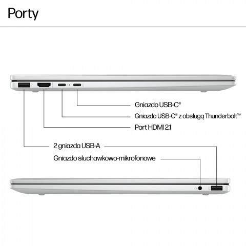 HP ENVY x360 16-ac0003nw Ultra 7 155U 16,0"WUXGA Touch AG IPS 300nits 16GB DDR5 SSD1TB Intel Arc 5MP Win11 2Y Glacier Silver - Galeria zdjęcie 9