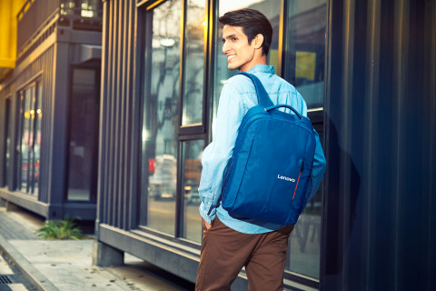 Lenovo 15.6 Laptop Everyday Backpack B515 Blue - Galeria zdjęcie 6