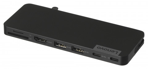 Stacja dokująca Lenovo USB-C Slim Travel Dock 4X11N40212 - Galeria zdjęcie 5