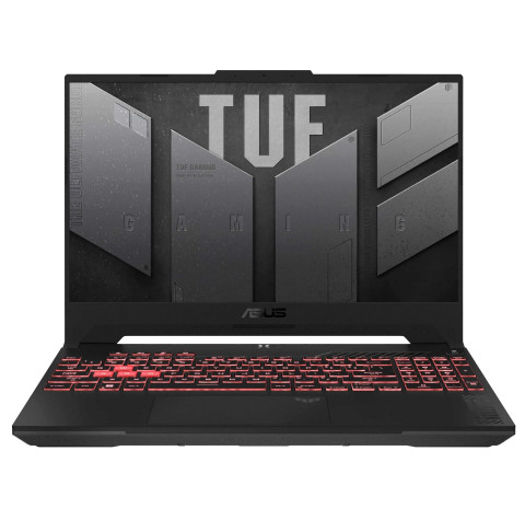 ASUS TUF Gaming A15 FA507NVR-LP005 Ryzen 7 7435HS 15.6"FHD 144Hz Value IPS-level 250nits AG 16GB DDR5 4800 SSD512 GeForce RTX 4060 8GB LAN WLAN+BT Cam720p 90WHrs NoOS Mecha Gray - Galeria zdjęcie 1