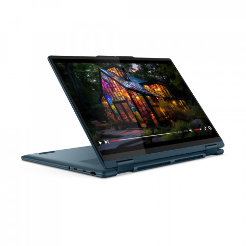 Lenovo Yoga 7 2-in-1 14IML9 Ultra 5 125H 14" 2.8K OLED 400nits Glossy 120Hz 16GB Soldered SSD1TB Intel Arc Graphics Win11 Tidal Teal - Galeria zdjęcie 6