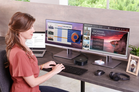 Stacja dokująca + zasilacz HP USB-C/A Dock G2 100W czarna 5TW13AA - Galeria zdjęcie 10