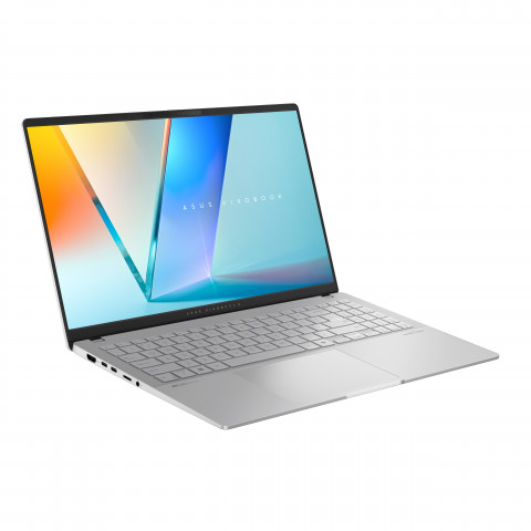 ASUS Vivobook S 15 OLED S5507QA-MA049W Snapdragon X Elite X1E 78 100 15.6" 3K 120Hz 600nits Glossy 32GB LPDDR5X SSD1TB Qualcomm Adreno NPU 45TOPs WLAN+BT Cam 70WHrs Win11 Cool Silver - Galeria zdjęcie 8