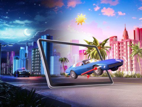 Lenovo Tab MediaTek Helio G85 10.1" WUXGA IPS 400nits 60Hz Touch 4/128GB Arm Mali-G52 5100mAh Android Polar Blue - Galeria zdjęcie 15