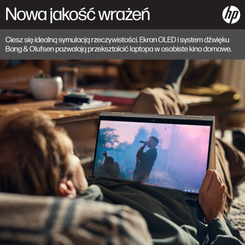 HP ENVY x360 15-fe0015nw i5-1335U 15.6"FHD Touch OLED Low Blue Light 400 nits 16GB LPDDR5 SSD512 Intel Iris Xe Graphics No ODD Win11 2Y Natural silver - Galeria zdjęcie 28