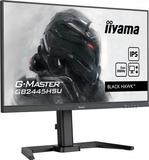 MONITOR IIYAMA LED 24" GB2445HSU-B1 - Galeria zdjęcie 3