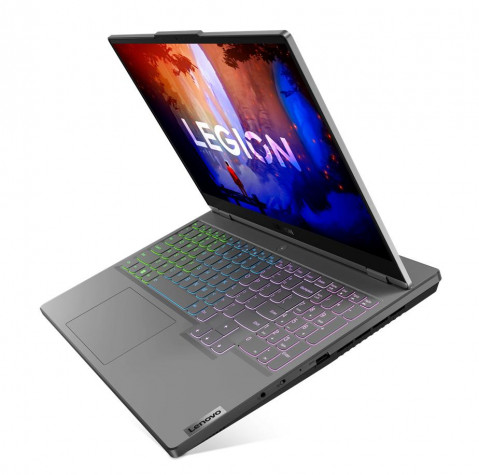 Lenovo Legion 5 15ARH7 Ryzen 5 6600H 15.6" FHD IPS 300nits AG 16GB DDR5 4800 SSD512 GeForce RTX 3050 Ti 4GB Win11 Storm Grey - Galeria zdjęcie 2