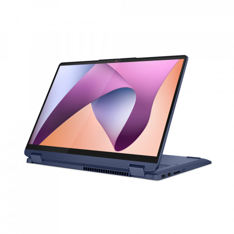 Lenovo Flex-5-14ABR8 Ryzen 7 7730U 14" WUXGA Touch 16GB DDR4 SSD512 BT BLKB FPR x360 Win11 Abyss Blue (REPACK) 2Y - Galeria zdjęcie 5