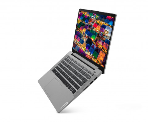 Lenovo IdeaPad 5 14ALC05 Ryzen 5 5500U 14" FHD IPS 300nits AG 8GB DDR4 3200 SSD512 AMD Radeon Graphics Win11 Platinum Grey - Galeria zdjęcie 4