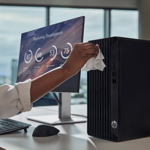 HP 400 G9 Tower i3-13100 8GB DDR4 SSD256 Intel UHD DVD W11Pro 3Y OnSite - Galeria zdjęcie 6