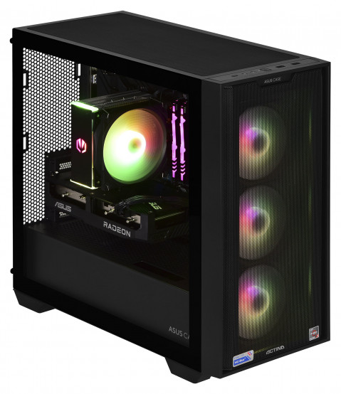 Komputer Actina PB ASUS 3600/16GB/1TB/RX6600/500W - Galeria zdjęcie 10
