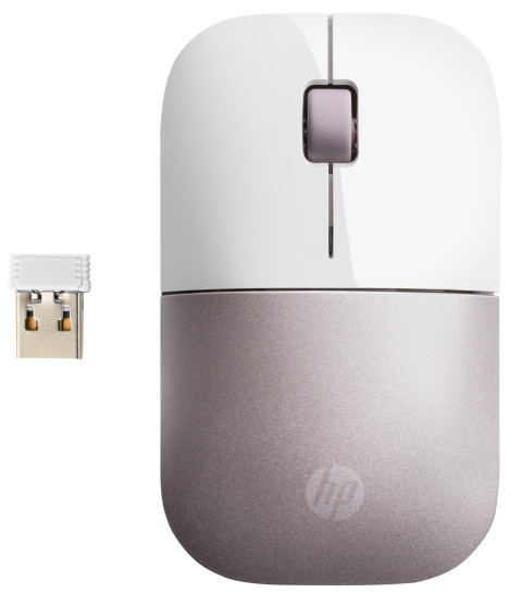Mysz HP Z3700 Wireless Mouse Pink bezprzewodowa różowa 4VY82AA - Galeria zdjęcie 1