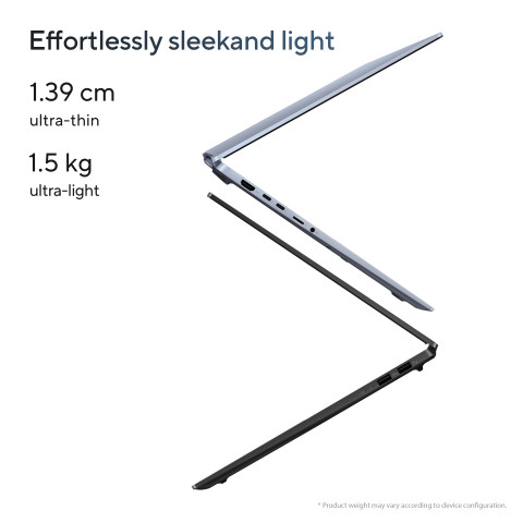 ASUS Vivobook S 15 OLED S5506MA-MA024W Ultra 9 185H 15.6" 3K 120Hz 400nits Glossy 32GB LPDDR5X SSD1TB Intel Arc Graphics WLAN+BT Cam 75WHrs Win11 Neutral Black - Galeria zdjęcie 10