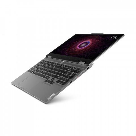 Lenovo LOQ 15ARP9 Ryzen 5 7235HS 15.6" FHD IPS 300nits AG 144Hz 16GB DDR5 4800 SSD512 GeForce RTX 3050 6GB Win11 Luna Grey - Galeria zdjęcie 5