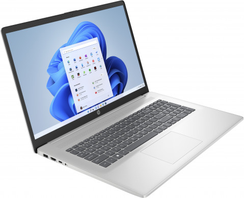 HP 17-cp2075nw Ryzen 5 7520U 17,3"FHD AG IPS 250nits 16GB DDR5 SSD512 Radeon Graphics Cam720p Win11 2Y Natural Silver - Galeria zdjęcie 3