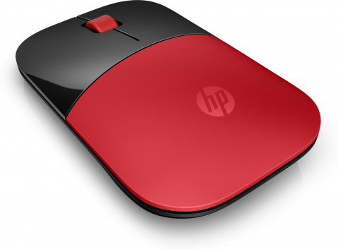 Mysz HP Z3700 Wireless Mouse Red bezprzewodowa czarno-czerwona V0L82AA - Galeria zdjęcie 3