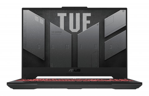 ASUS TUF Gaming A15 FA507UI-LP015W Ryzen 9 8945H 15.6"FHD 144Hz IPS-level 250nits AG 16GB DDR5 5600 SSD1TB GeForce RTX 4070 8GB WLAN+BT LAN Cam 90WHrs Win11 Mecha Gray - Galeria zdjęcie 1