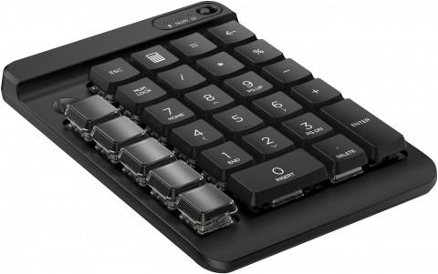 Klawiatura numeryczna HP 430 Bluetooth Programmable Wireless Mechanical Keypad bezprzewodowa czarna 7N7C2AA - Galeria zdjęcie 3