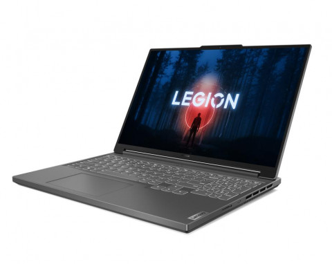 Lenovo Legion Slim 5 16APH8 Ryzen 7 7840HS 16" WQXGA IPS 300nits AG 16GB DDR5 5600 SSD512 GeForce RTX Win11 Storm Grey - Galeria zdjęcie 2