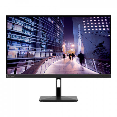 Lenovo N27p 27"UHD IPS 350nits AG HDMI, DP,USB Raven Black - Galeria zdjęcie 5