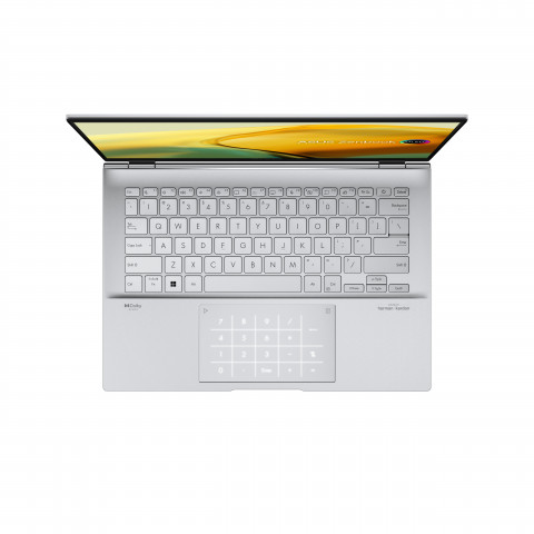 ASUS ZenBook UX3402VA-IS94T i9-13900H 14" 2.8KTouch OLED 90Hz 16GB SSD1TB BT BLKB Win11 Foggy Silver (REPACK) 2Y - Galeria zdjęcie 6