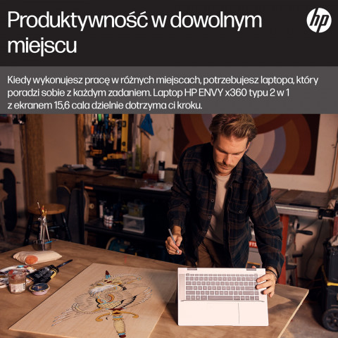 HP ENVY x360 15-fe0015nw i5-1335U 15.6"FHD Touch OLED Low Blue Light 400 nits 16GB LPDDR5 SSD512 Intel Iris Xe Graphics No ODD Win11 2Y Natural silver - Galeria zdjęcie 29