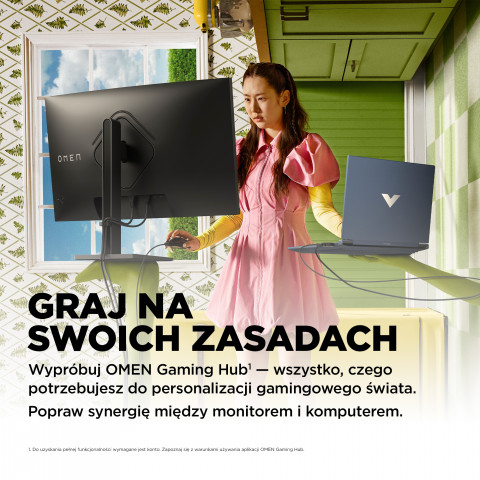 MONITOR HP LED, QHD 32" OMEN 32c (780K6E9) 165Hz - Galeria zdjęcie 14