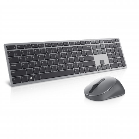 Dell Premier Multi-Device Wireless Keyboard and Mouse - KM7321W - US International (QWERTY) - Galeria zdjęcie 5