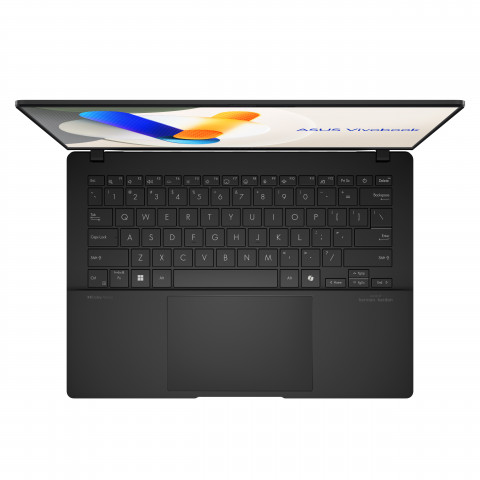 ASUS Vivobook S 14 M5406WA-PP062W Ryzen AI 9 365 14.0" 3K 120Hz 400nits Glossy 32GB LPDDR5X SSD1TB Radeon 880M Graphics WLAN+BT Cam1080 75WHrs Win11 Neutral Black - Galeria zdjęcie 4