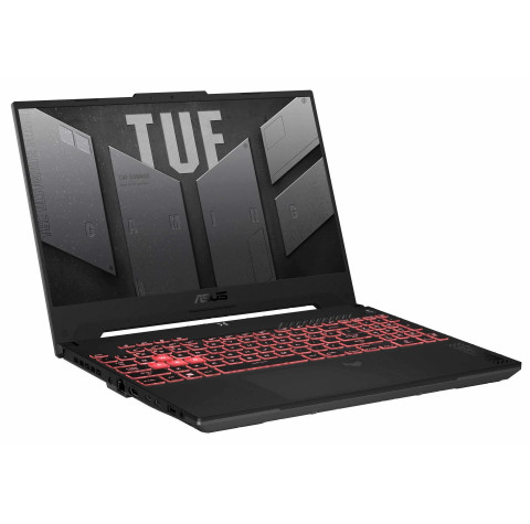 ASUS TUF Gaming A15 FA507NVR-LP005 Ryzen 7 7435HS 15.6"FHD 144Hz Value IPS-level 250nits AG 16GB DDR5 4800 SSD512 GeForce RTX 4060 8GB LAN WLAN+BT Cam720p 90WHrs NoOS Mecha Gray - Galeria zdjęcie 3