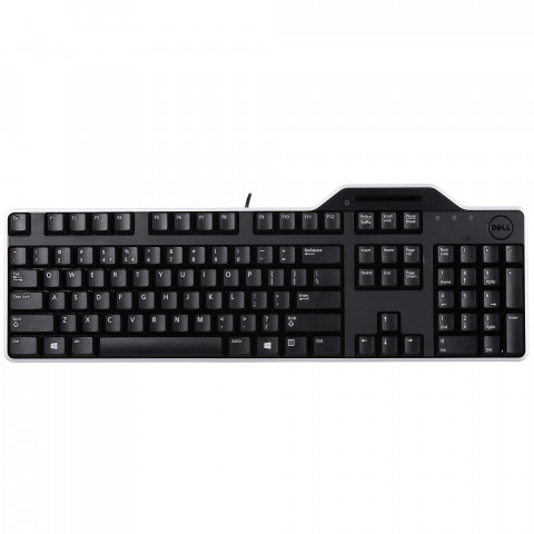 Klawiatura Dell KB-813 Smartcard Reader USB Keyboard Black - Galeria zdjęcie 1