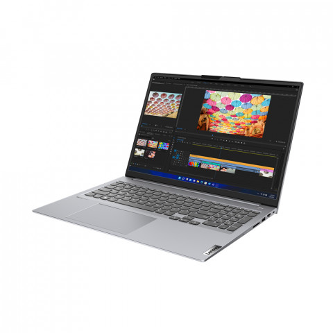 Lenovo ThinkBook 16 G4+ i5-1235U 16.0"WUXGA IPS 300nits AG 16GB LPDDR5-4800 SSD512 Intel Iris Xe Graphics W11Pro Arctic Grey 3Y OnSite - Galeria zdjęcie 2