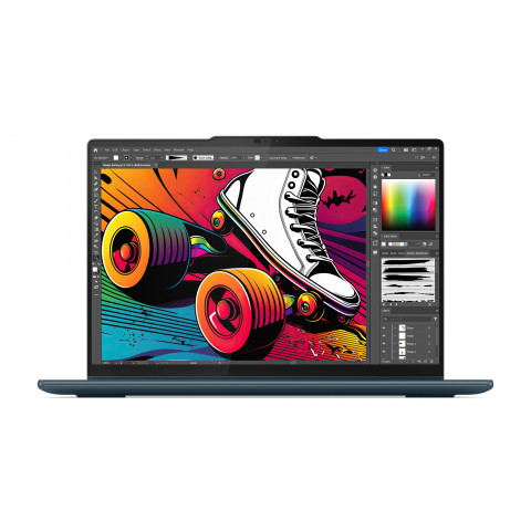 Lenovo Yoga 7 2-in-1 14IML9 Ultra 5 125H 14"WUXGA OLED 400nits Touch 16GB LPDDR5x SSD512 Intel Arc Graphics Win11 Tidal Teal - Galeria zdjęcie 2
