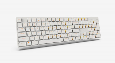 Zestaw klawiatura + mysz Acer ConceptD DKR010 Combo Bluetooth Backlit Keyboard and Mouse klawiatura z podświetleniem bezprzewodowe białe GP.ACC11.013 - Galeria zdjęcie 3