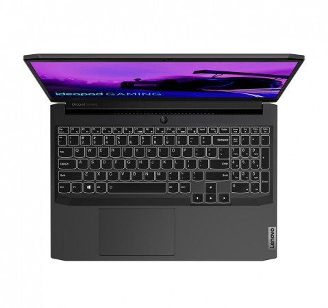 Lenovo IdeaPad Gaming 3 15IHU6 i7-11370H 15.6" FHD IPS 250nits AG 8GB DDR4-3200 512GB SSD M.2 2280 PCIe 3.0x4 NVMe GeForce RTX 3050 Ti 4GB GDDR6 Shadow Black 82K100REPB Windows 11 Home 64 - Galeria zdjęcie 5